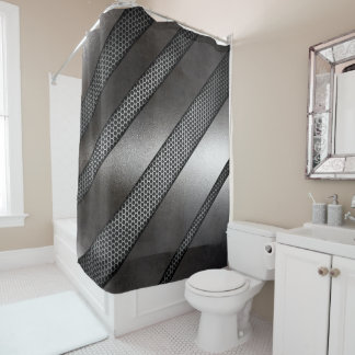 Metal texture Shower Curtain