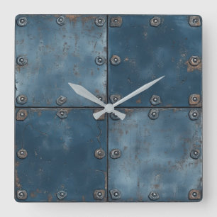 Metal Texture Wall Clock