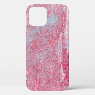 Metal texture with scratches and cracks abstract,  iPhone 12 case