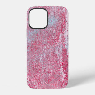 Metal texture with scratches and cracks abstract, iPhone 12 case