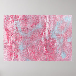 Metal texture with scratches and cracks abstract,  poster