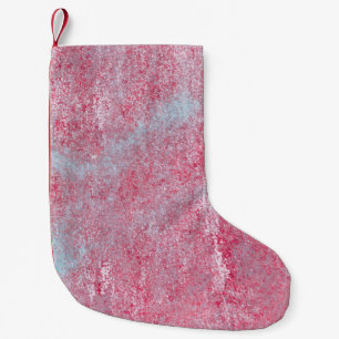Metal texture with scratches and cracks abstract,  small christmas stocking