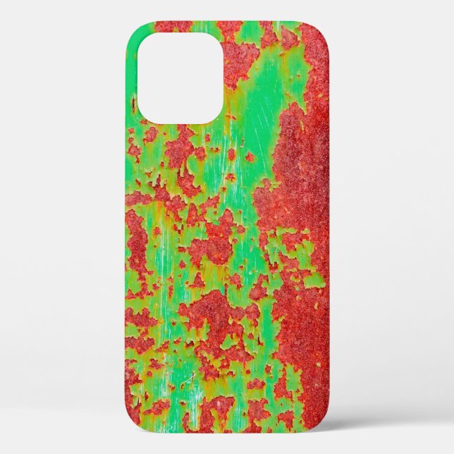 Metal texture with scratches and cracks effect, ab Case-Mate iPhone case (Back)
