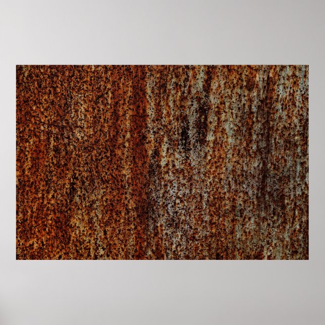 Metal texture with scratches and cracksabstract, a poster (Front)