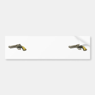 Metal Toy Gun Bumper Sticker