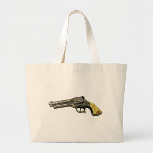 Metal Toy Gun Large Tote Bag