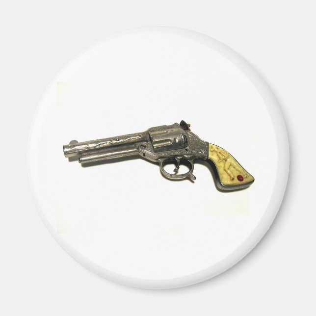 Metal Toy Gun Magnet (Front)