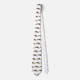 Metal Toy Gun Tie