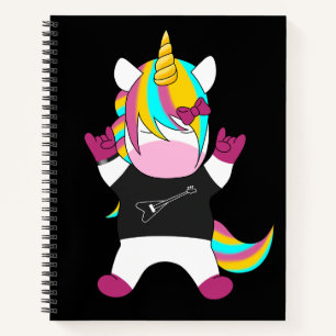 Metal Unicorn Notebook