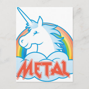 metal-unicorn postcard