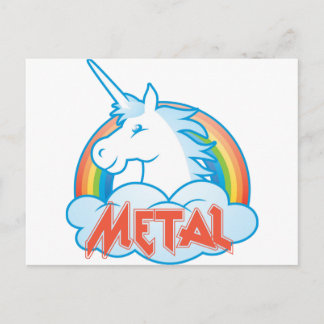 metal-unicorn postcard