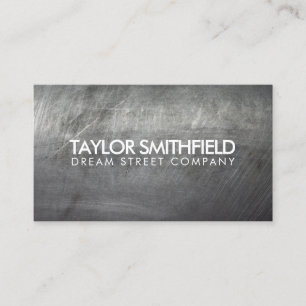 Metal Vintage Business Card