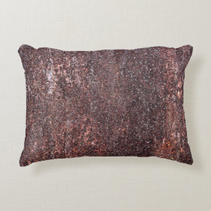 Metal vintage texture with scratches and cracksabs decorative cushion