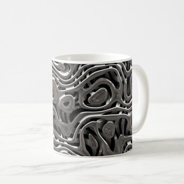 Metal Weave 4 Mug (Front Right)