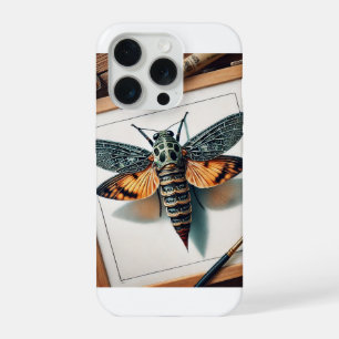Metalamia Butterfly 020924IREF201 - Watercolor iPhone 15 Pro Case