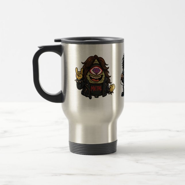 Metalheads der Valueminati Travel Mug (Left)