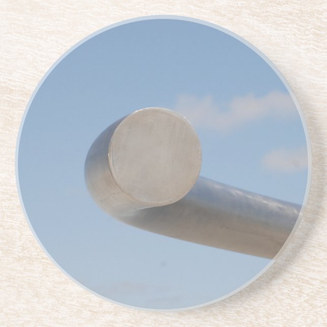 Metalic Blue Skies Coaster (Front)