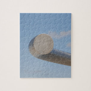 Metalic Blue Skies Jigsaw Puzzle