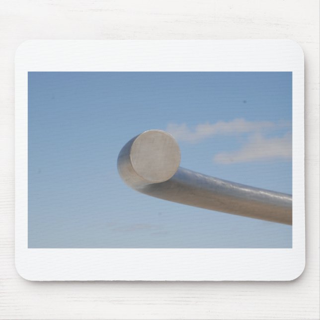 Metalic Blue Skies Mouse Pad (Front)