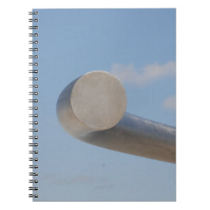 Metalic Blue Skies Notebook