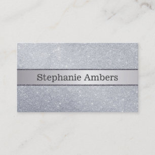 Metalic & Glitter Business Card