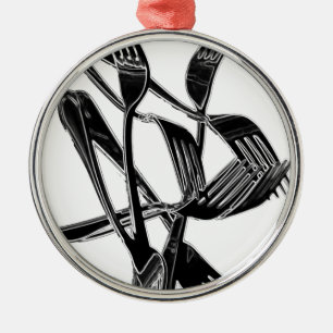 Metalic Metal Ornament