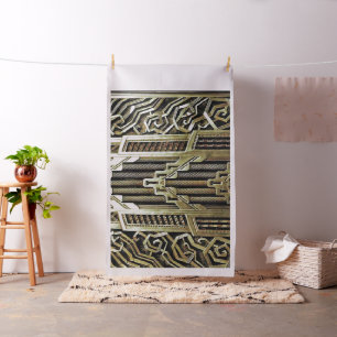 Metallic art nouveau design, vintage,elegant,chic, fabric