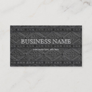 Metallic Art Pattern Business Card