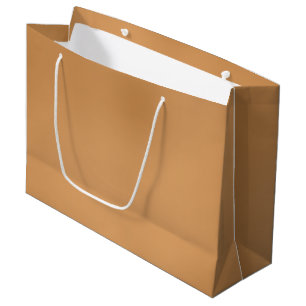 Metallic Bronze-Coloured Large Gift Bag