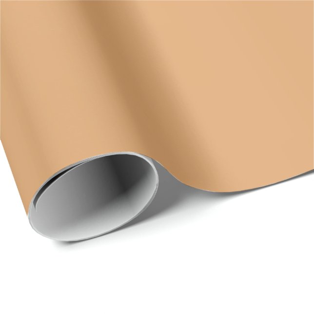 Metallic Bronze-Coloured Wrapping Paper (Roll Corner)