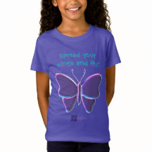 METALLIC BUTTERFLY T-Shirt