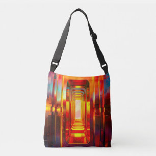 Metallic Celestial Sky Crossbody Bag