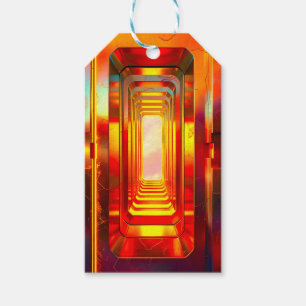 Metallic Celestial Sky Gift Tags