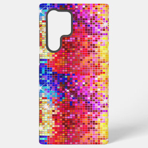 Metallic Colourful Sequins Look Disco Mirrors Samsung Galaxy Case