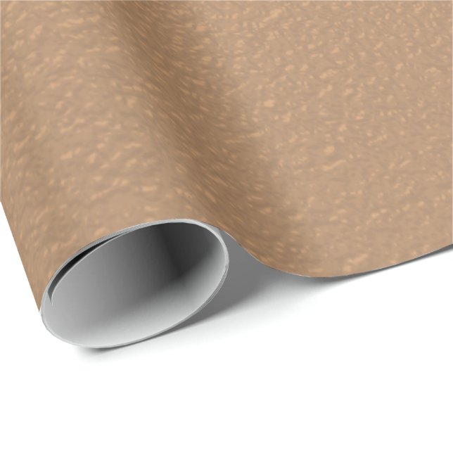 Metallic Copper-Coloured Wrapping Paper (Roll Corner)