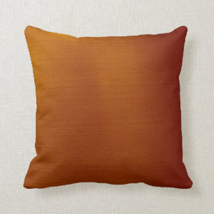 Metallic Copper Cushion