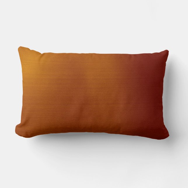 Metallic Copper Lumbar Cushion (Front)