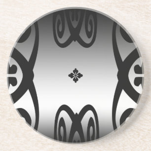 Metallic Curlicues Coaster