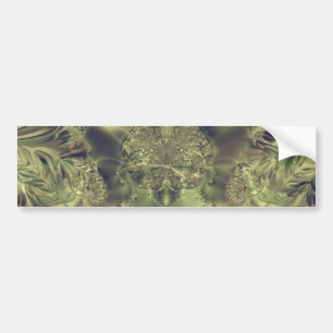 Metallic Curtain Bumper Sticker