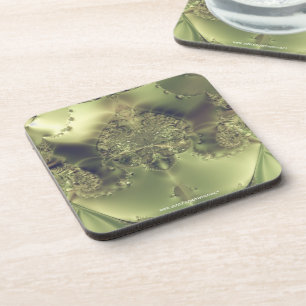 Metallic Curtain Coaster