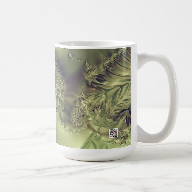 Metallic Curtain Coffee Mug (Right)