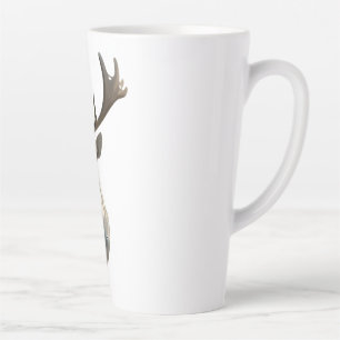 Metallic Cyber Deer Head Steampunk Wall Art Trophy Latte Mug