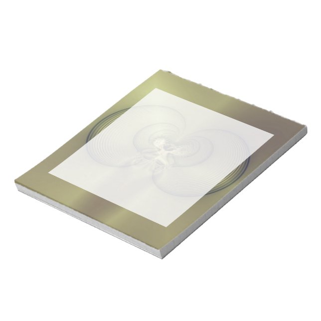Metallic Feeling Notepad (Rotated)
