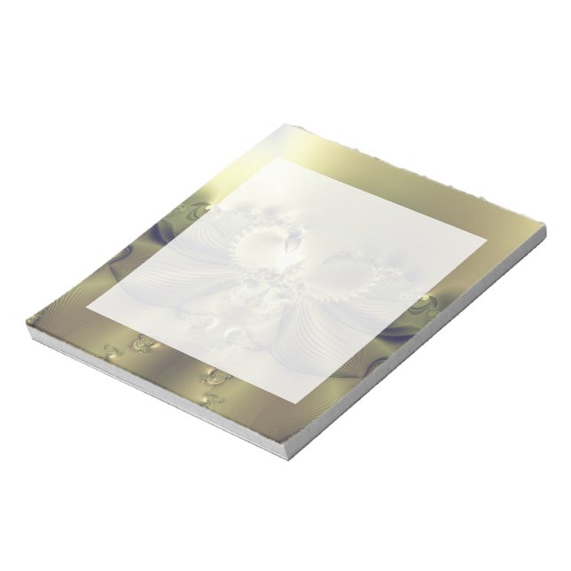 Metallic Flower Notepad (Rotated)