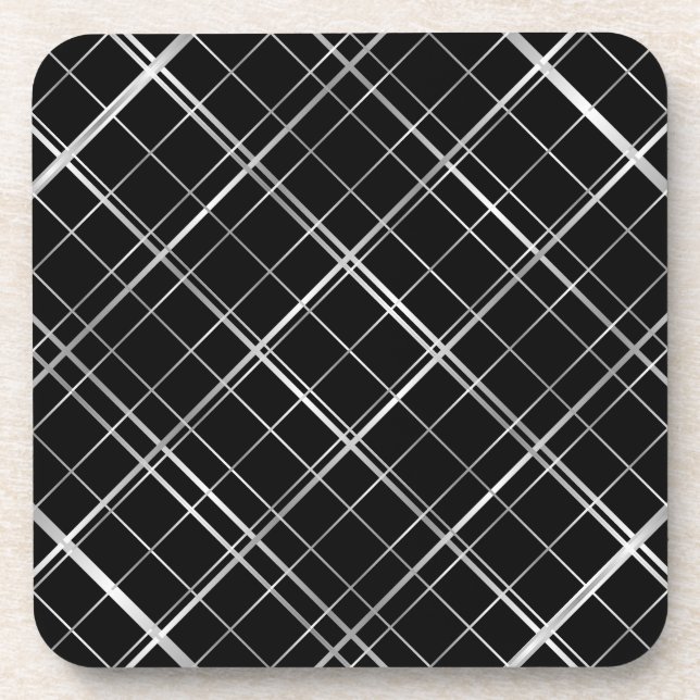 Metallic Frame Pattern.b Coaster (Front)