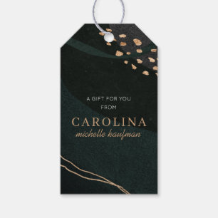 Metallic Geode Gift Tags