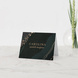 Metallic Geode Note Card