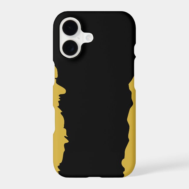 Metallic Gold and Black Unique Stylish (Back)