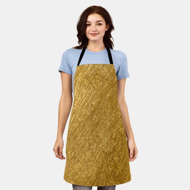 Metallic Gold Apron (Worn)