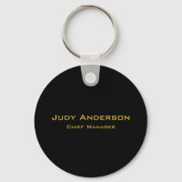 Metallic Gold & Black Professional Modern Elegant